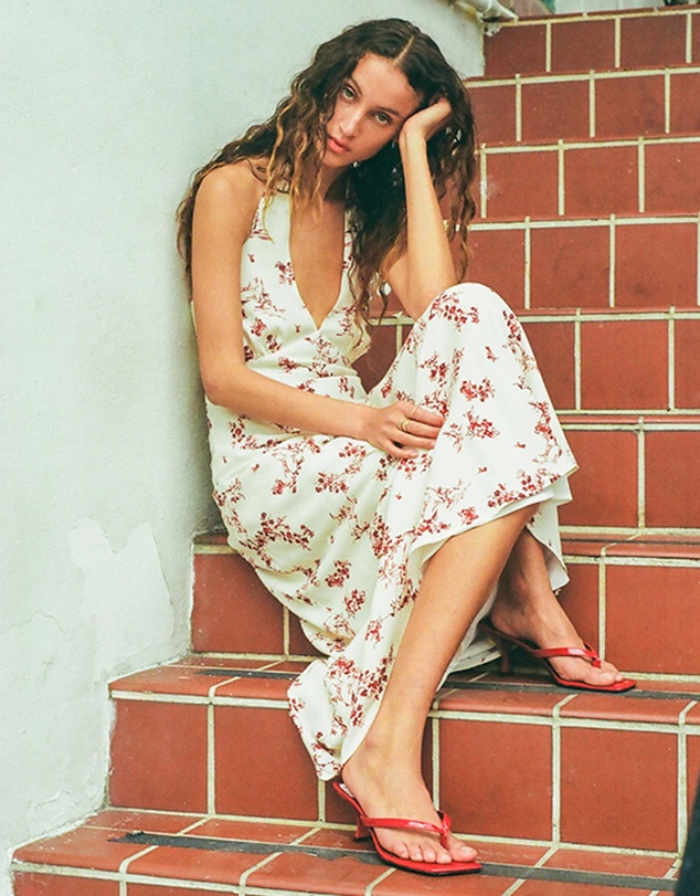 MINKPINK - Anaise Halter Maxi Dress