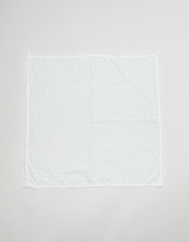 AERE - Lace Trim Head Scarf