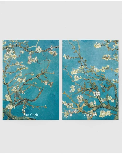 Inka Arthouse - Almond Blossoms Set of 2 by Van Gogh Art Prints