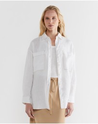 Jag - Linen Oversized Shirt