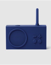Lexon - Lexon Thykho 3 Fm Radio & Bluetooth Speaker - Dark Blue