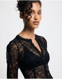 Lover - Celeste Lace Shirt