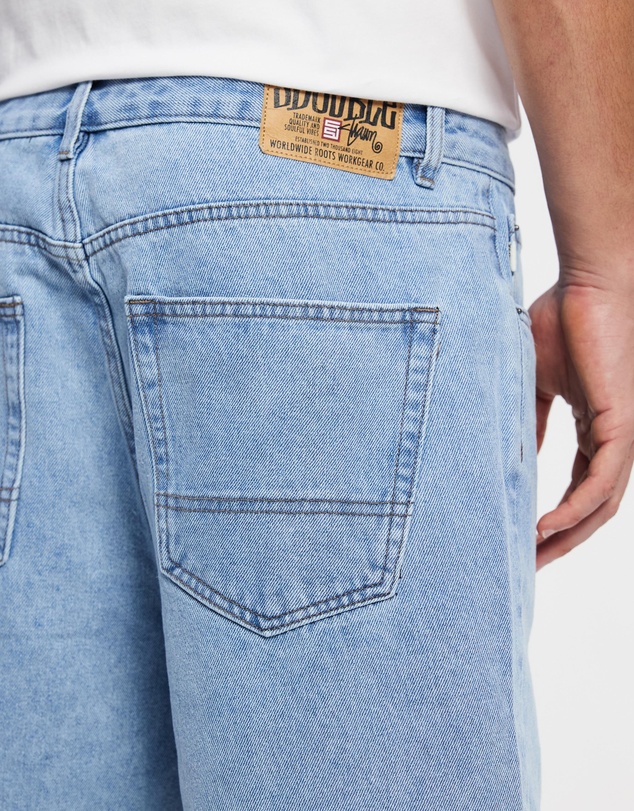 S Double - Denim Standard Shorts