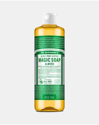 Dr Bronner's - Pure Liquid Castile Soap - Almond 473ml