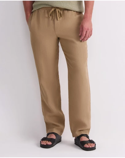 Sportscraft - Caffery Yarn Dyed Linen Pant