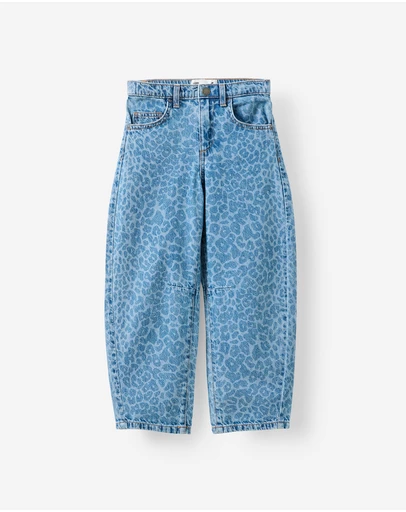 Cotton On Kids - Unisex Barrel Leg Denim Jean