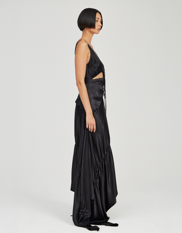 Third Form - Tension Satin Maxi Dress
