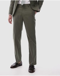 Topman - Straight Suit Trousers