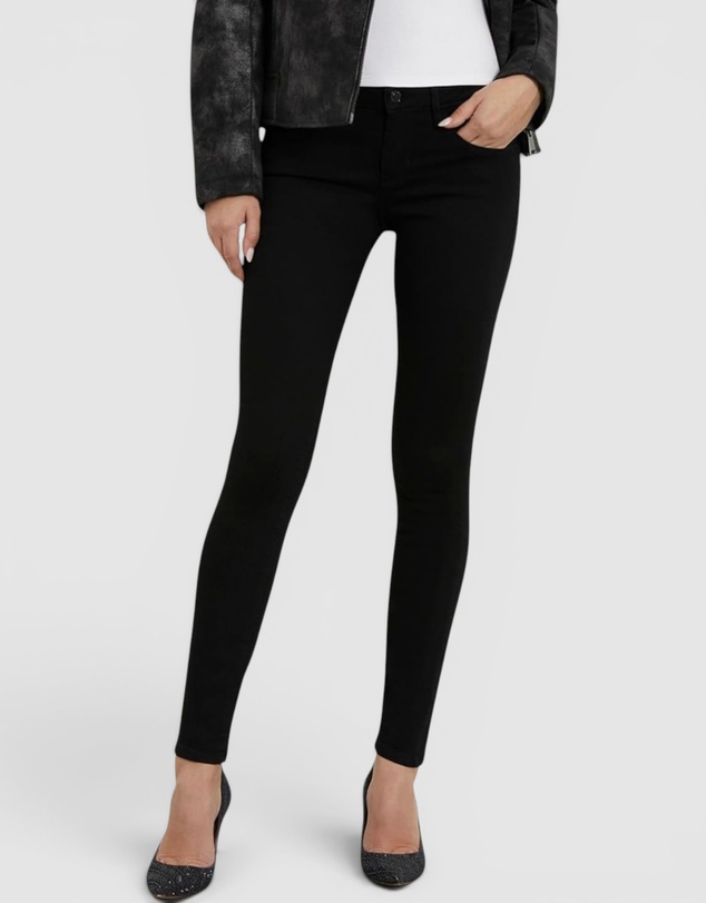 GUESS - Annette Mid-Rise Skinny Jeans