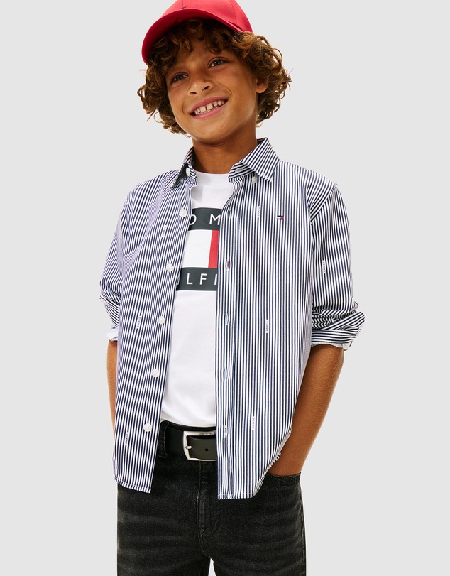 Tommy Hilfiger - All Over Print Shirt - Teens