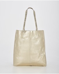 Cobb & Co - Venus Metallic Leather Tote