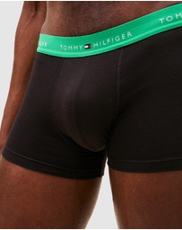 Tommy Hilfiger - 3-Pack Essential Logo Waistband Trunks