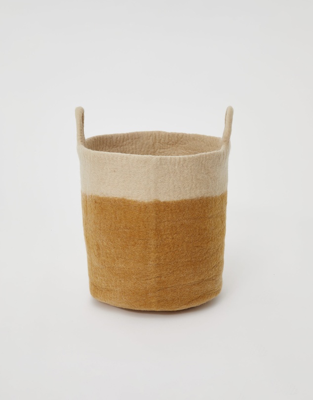 Phile - Toy Basket in Mustard - Medium