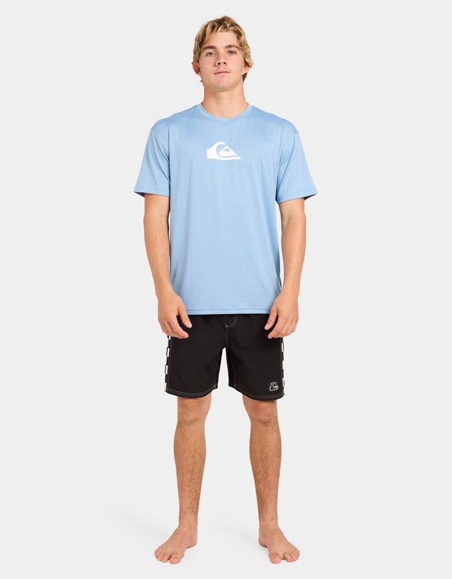 Quiksilver - Mens Solid Streak UPF 50 Short Sleeve Surf Shirt