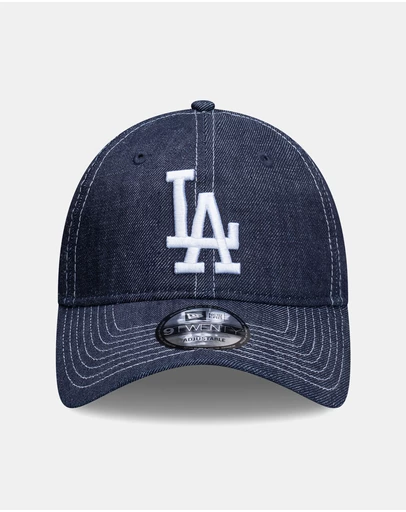 New Era - 9TWENTY Los Angeles Dodgers Washed Denim Strapback Cap