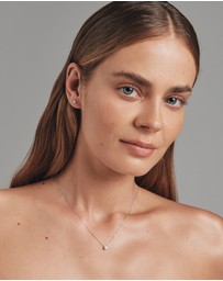 Michael Hill - 0.60 Carat TW Laboratory-Grown Diamond Stud Earrings & Pendant Set in 10kt White Gold