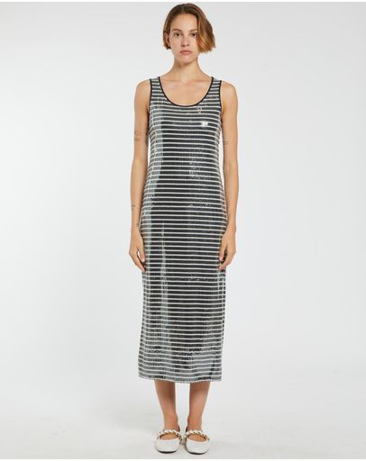 2-Navy Pinstripe