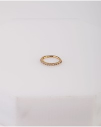 Lovisa - Gold Surgical Steel Hinged Ring Body Jewellery
