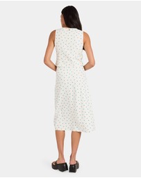 RVCA - Womens Rose Bud Annika Midi Skirt
