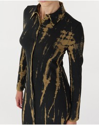 Third Form - Nebular Shirt Dress