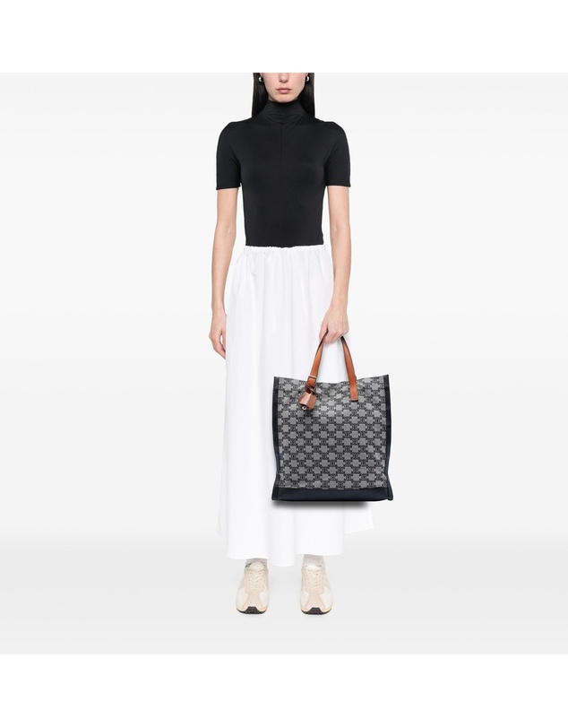 Pre-Loved by Azura Reborn - Pre-Loved Macadam Canvas Vertical Tote