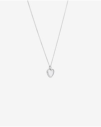Michael Hill - Diamond Accent Heart locket in Sterling Silver