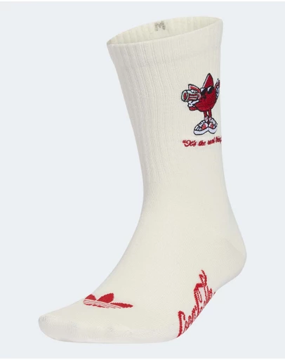 adidas Originals - ADIDAS X COCA-COLA GRAPHIC CREW SOCK 2 PAIR PER PACK Unisex