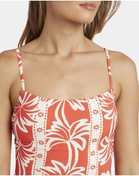 Billabong - Womens Row Of Palms Bella One Piece Swimsuit