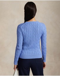 Polo Ralph Lauren - Cable-Knit Cotton Crewneck Sweater