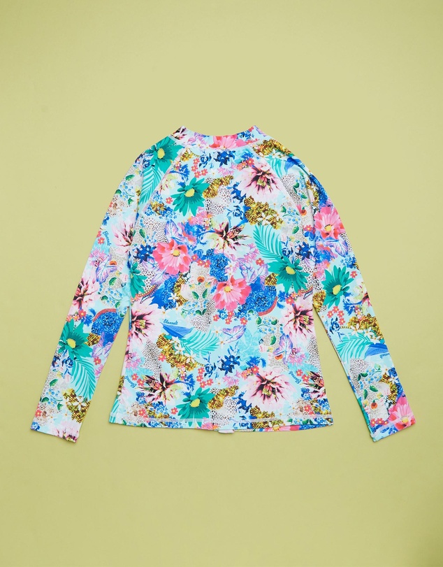 Bluesalt Beachwear - Glamour Amazon Rash Top - Teens