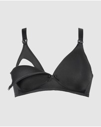 Naturana - Wireless Maternity & Nursing Bra with Cotton
