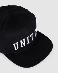 UNIT - UNIT Team Men's Flat Peak Snapback Cap