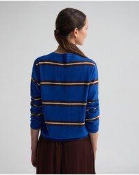 Oxford - Margurite Striped Cardigan