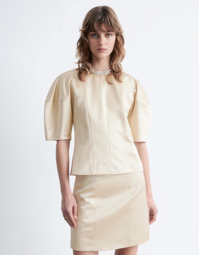 & Other Stories - Satin Mini Skirt