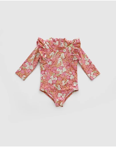 WITH LOVE FOR KIDS - Shimmy Long Sleeve Swimmers - Babies - Kids