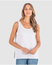 CAMIXA - Tanya Tank Linen Top