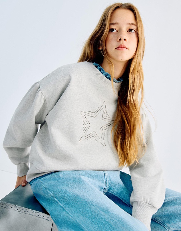 M.N.G - Star Sweatshirt - Teens