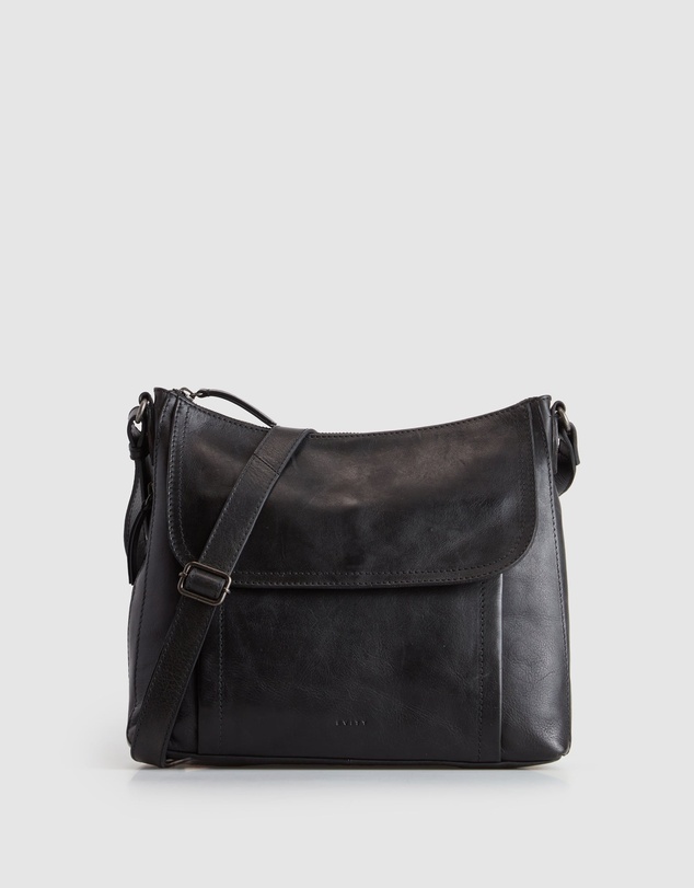 Evity - Maya Leather Large Crossbody Bag