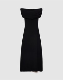 M.N.G - Strapless Knitted Dress