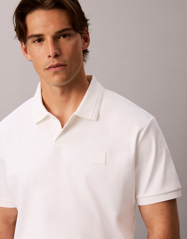 Calvin Klein - Mercerized Double Knit Cotton Polo