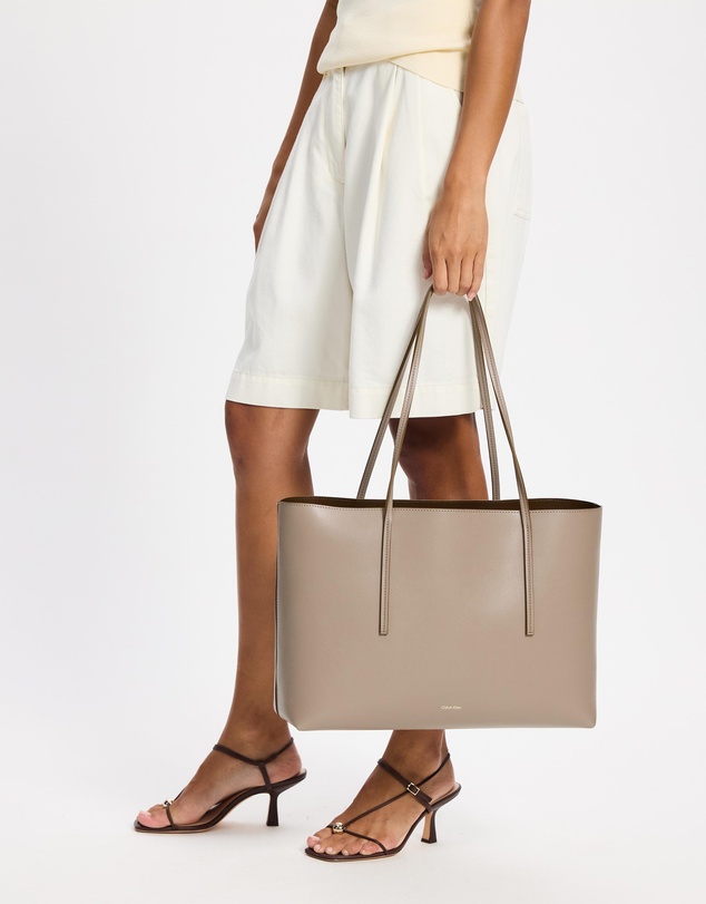Calvin Klein - Foil Logo Tote W/ Pouch