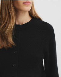 Country Road - Cotton Cashmere Crew Neck Cardigan