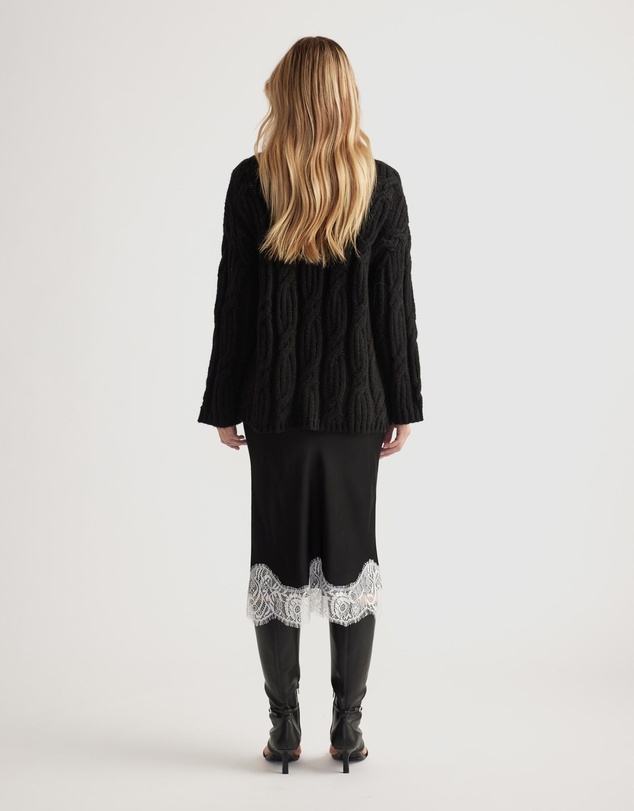 Decjuba - Miranda Cable Knit Jumper