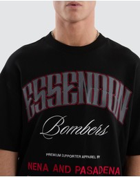 Nena & Pasadena - Essendon Game-On Loopbk Tee