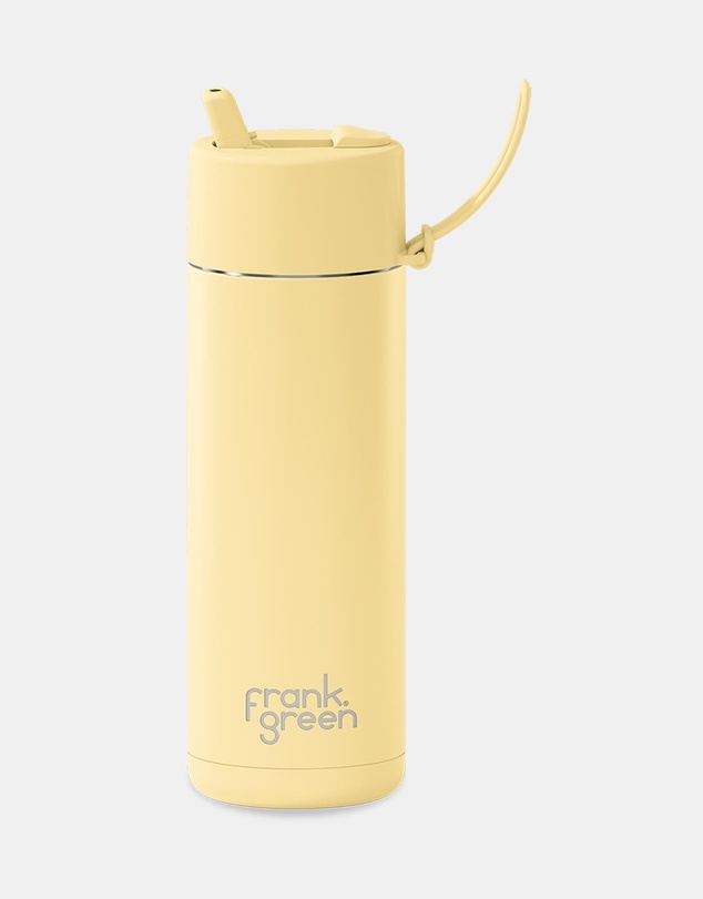 Frank Green - 20Oz Reusable Bottle With Flip Straw Lid