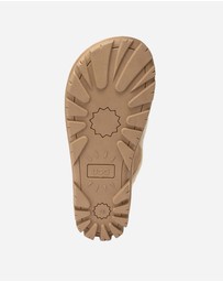 Ozwear Connection Uggs - Ugg Violet Shearling Slipper (Elastic Logo) (Detachable Feature)
