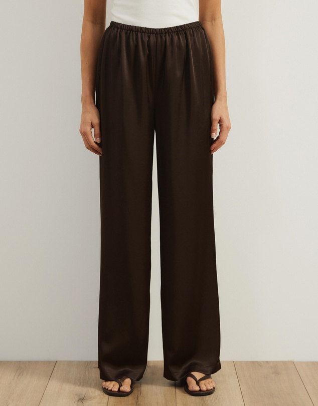 Atmos&Here - Saffron Satin Pants