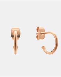 Daniel Wellington - Charms C-hoop Earrings