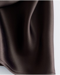 & Other Stories - Sleeveless Satin Midi Dress