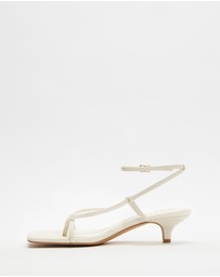 Dazie - Mikayla Strappy Kitten Heels